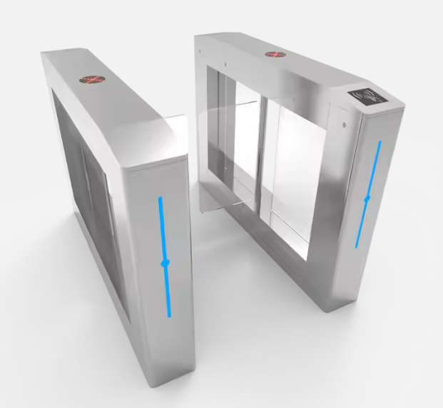 TDZ Security Swing Barrier Outdoor Turnstile Gate Face Recognition Access Control QR for School Office TDZ Security Swing Barrier Outdoor Turnstile Gate Face Recognition Access Control QR for School Office